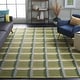preview thumbnail 6 of 22, SAFAVIEH Handmade Genre Helouisa Mid-Century Modern Wool Rug 10' x 14' - Green/Beige - Rectangle