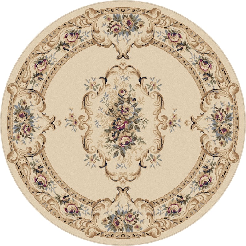 Copper Grove Tunxis Traditional Red Area Rug