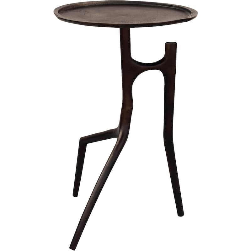 Renwil Maadi Indoor Aluminum Table, Bronze