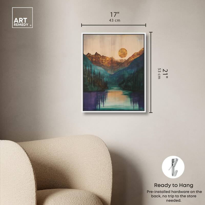 Secrets of the Lake Canvas by Art Remedy
