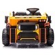 preview thumbnail 52 of 59, Two-Seat Construction Ride-On Vehicle with Rear Dump, MP3, and Remote Control
