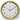 Round Retro Kitchen Wall Clock by Infinity Instruments - 9.5 x 3.25 x 9.5
