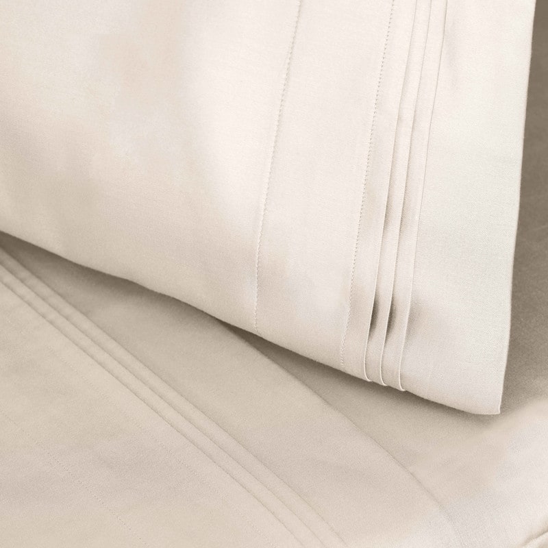 Blue Nile Mills 1500 Thread Count Egyptian Cotton Deep Pocket Solid Sheet Set