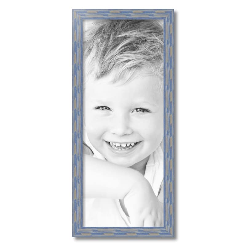 ArtToFrames Rustic Waves 12x30 Inch Picture Frame, 1.50 Inch Wood Poster Frame Available in Multiple Colors (56673-12x30)