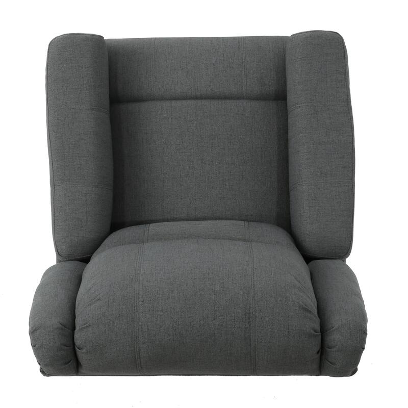 Jennette Fabric Swivel Gliding Recliner by Christopher Knight Home