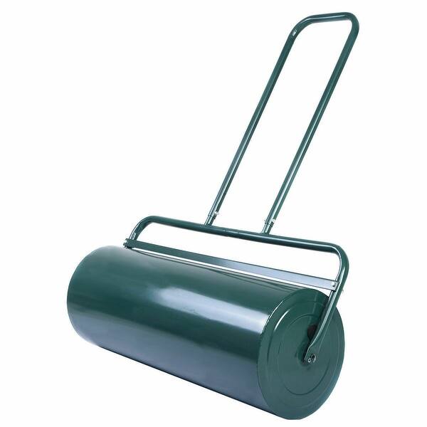 Gymax Tow Lawn Roller Water Filled Push Roller 24 Inch X 13 Inch Green Overstock 28242289