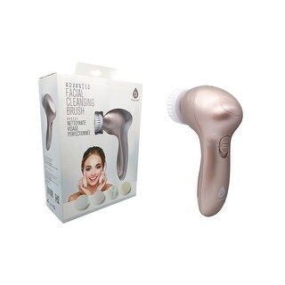 Shop Pursonic 4 In 1 Premium Facial Cleansing And Massager Brush 6 Piece Kit Rose Gold Overstock 30138171