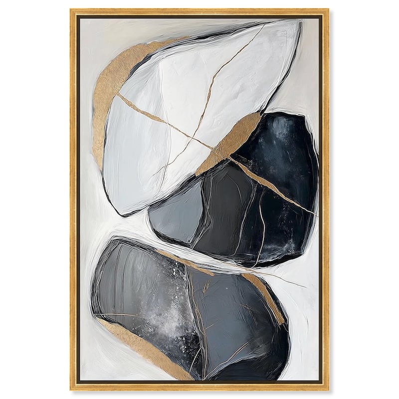 Earth's Treasures II Canvas by Art Remedy - Gold - 30" x 45"