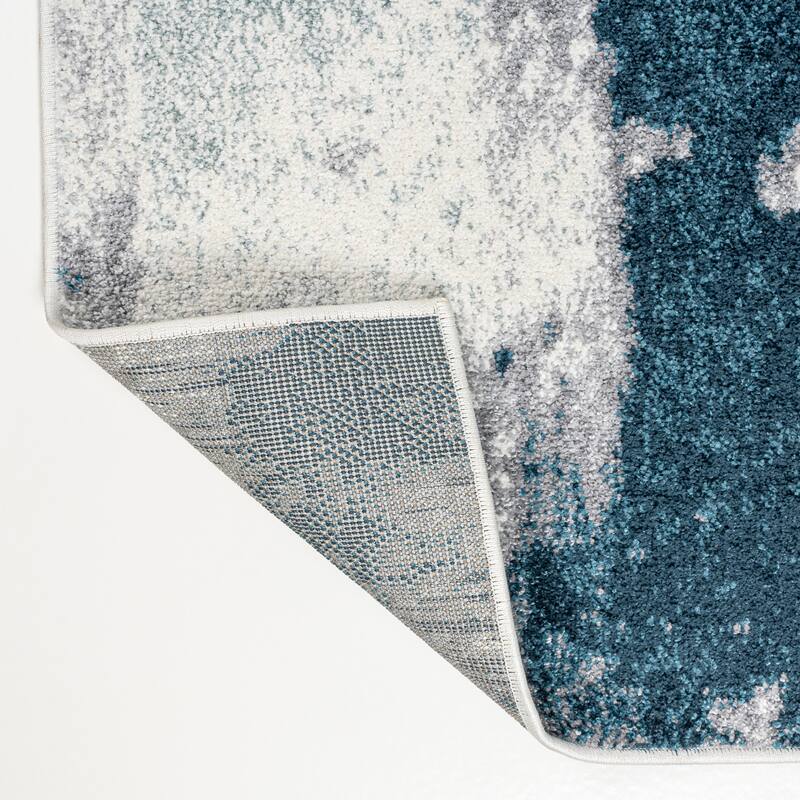 JONATHAN Y Sloane Contemporary Bohemian Abstract Marble Area Rug