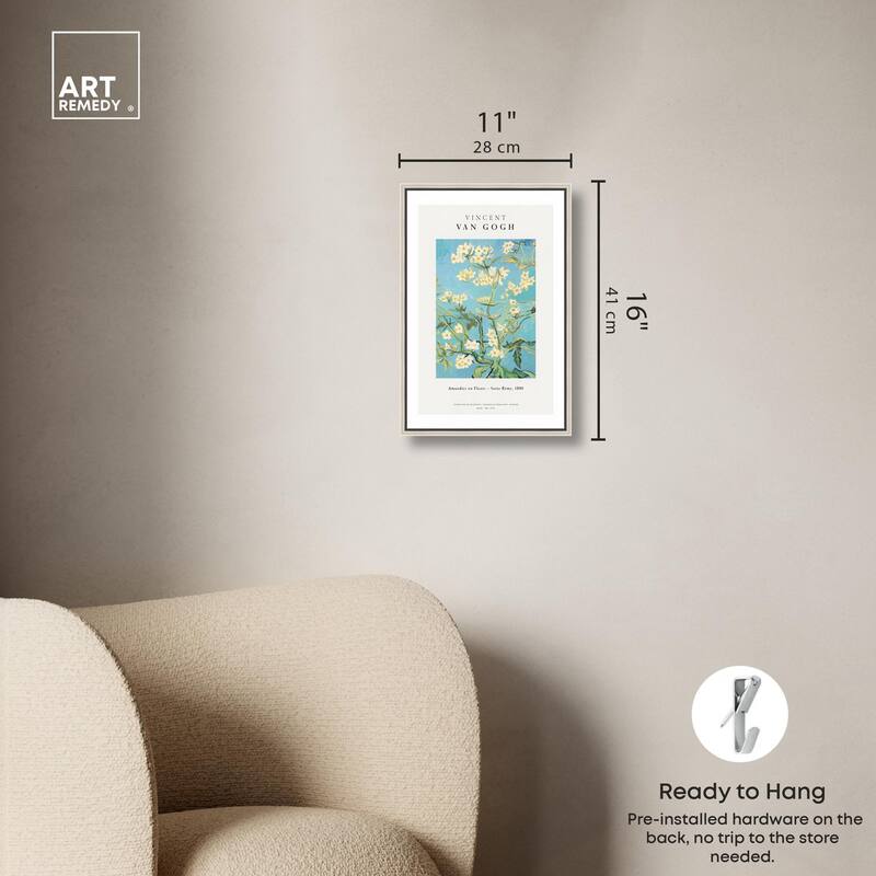 Spring in Saint-Remy Canvas by Art Remedy