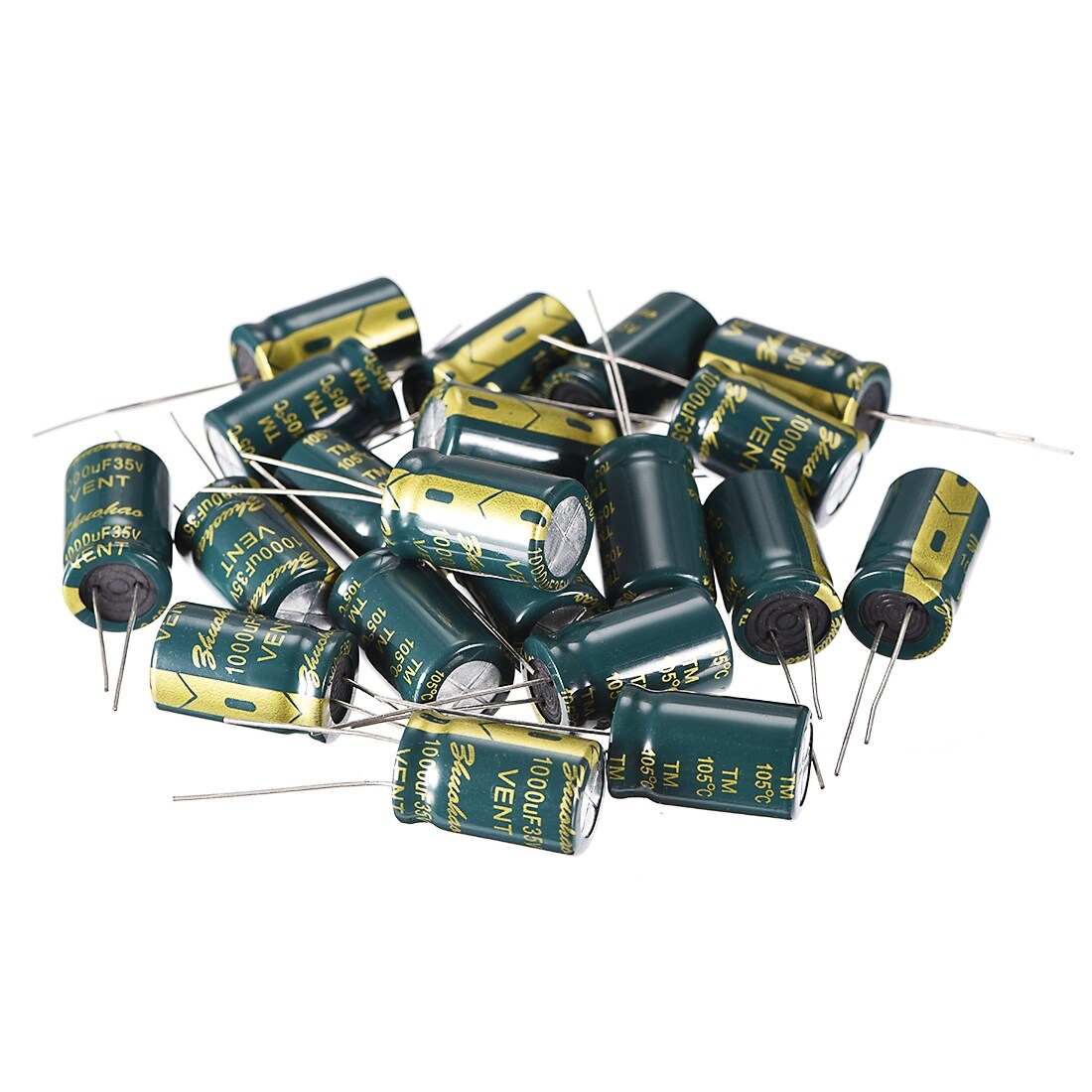 1000uF 1000 uF 35V 105c Electrolytic Capacitors *** NEW *** 10 pcs