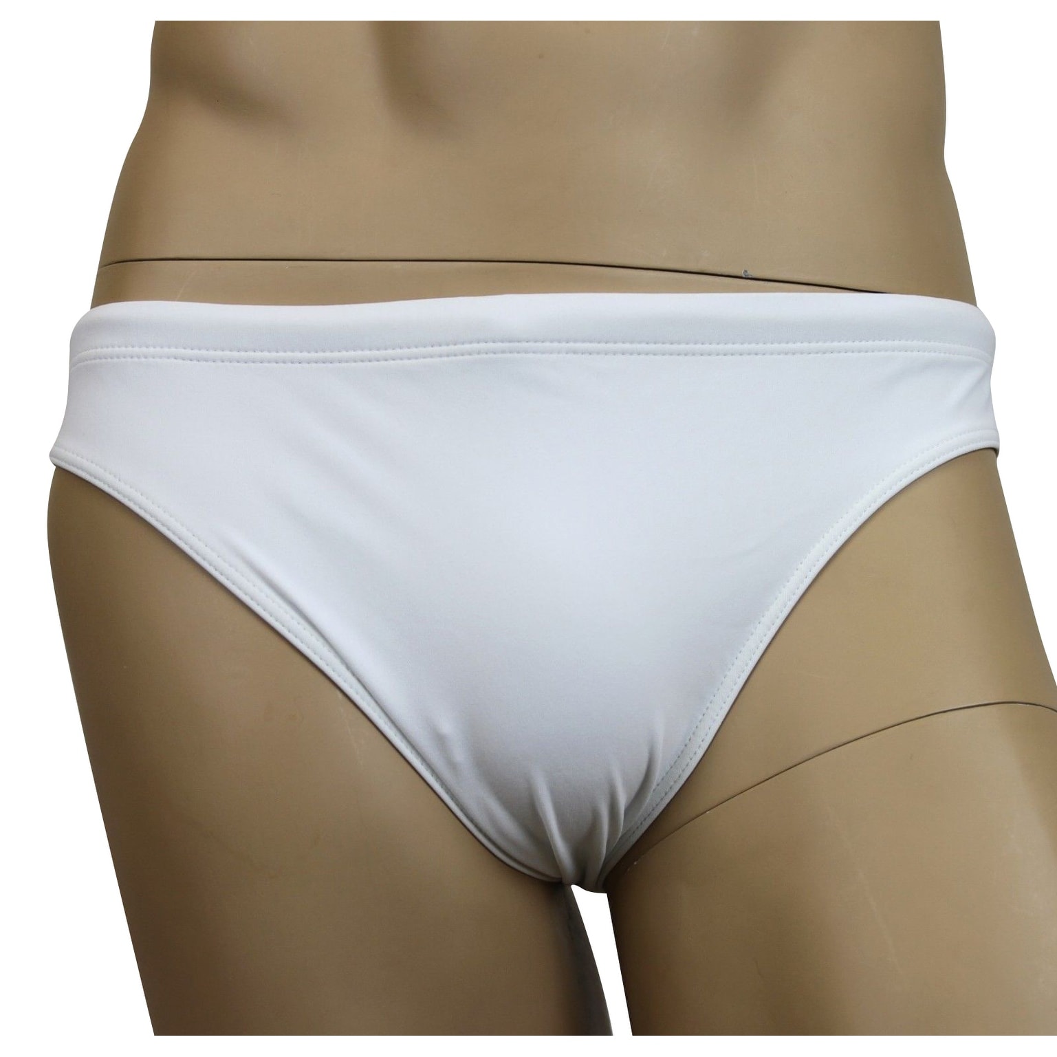 mens white swim