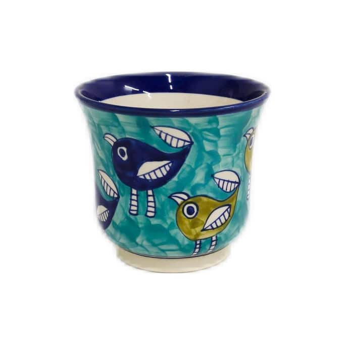 Home&Manor Ceramic Planter Multicolor