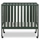 preview thumbnail 3 of 3, Dream On Me Jett Non-Full Size Folding Crib - Olive