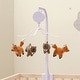 preview thumbnail 6 of 6, Bedtime Originals Sleepytime Bear & Fox Musical Baby Crib Mobile Soother Toy