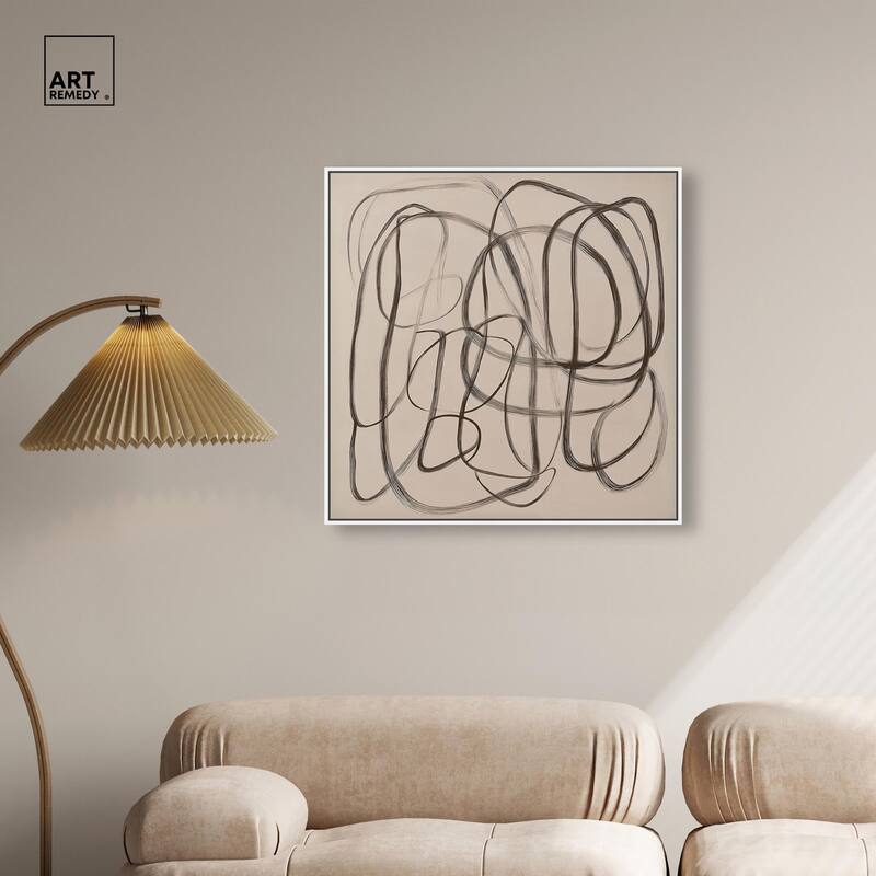 Unbroken Line II Canvas by Art Remedy