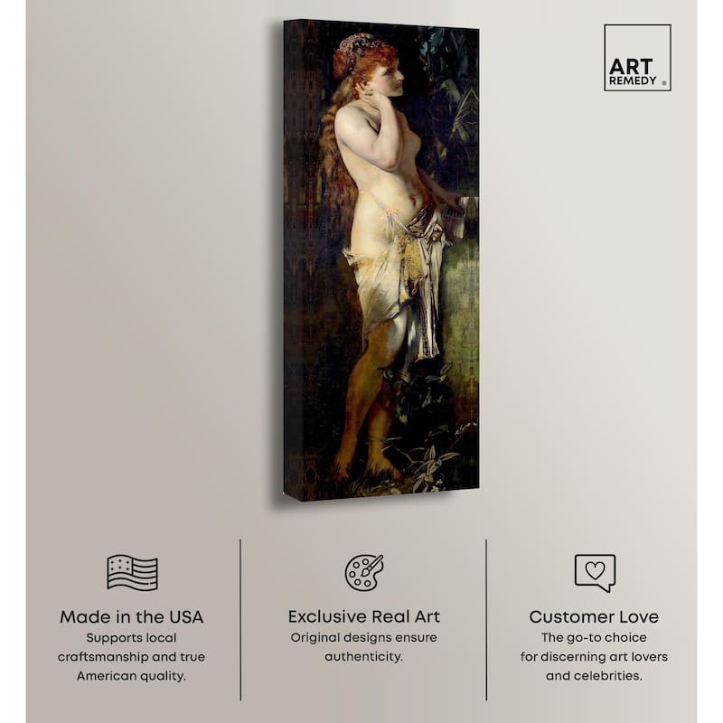 Five Senses Hearing Panoramic Canvas by Art Remedy, Gallery Wrapped