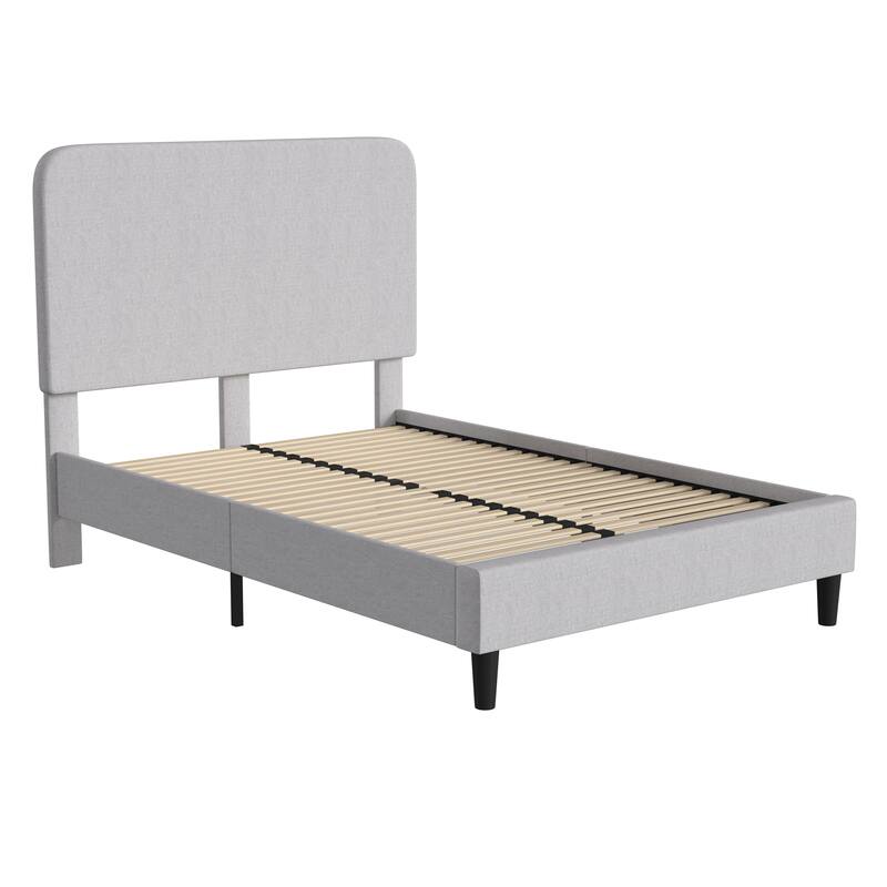 Upholstered Platform Bed with headboard