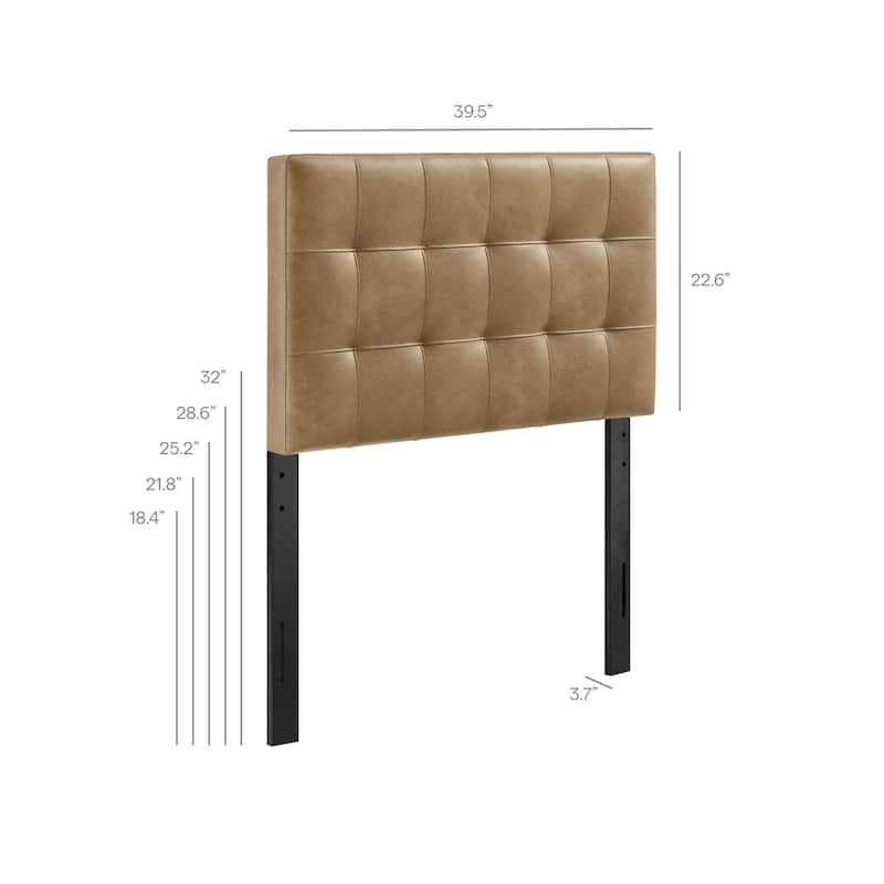 Lily Upholstered Vinyl Headboard
