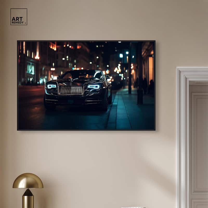 Phantom's Gleam Canvas by Art Remedy
