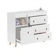 preview thumbnail 15 of 53, Baby Changing Table Dresser Nursery Dresser Chest White/Grey/Oak