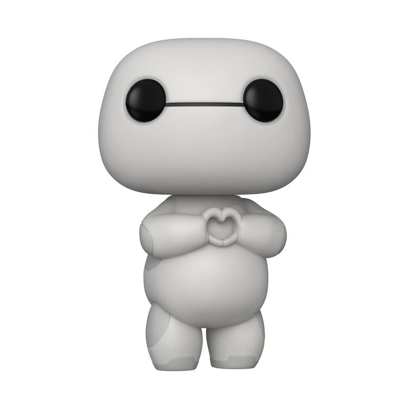 Funko POP! Super Big Hero 6 Baymax with Heart Hands 6" Vinyl Figure (#1511) - Multi-Color