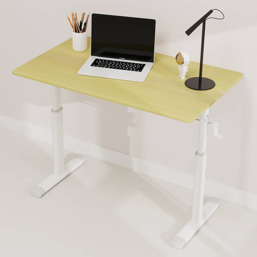 GDFStudio - 39.37"W Ergonomic Adjustable Computer Desk