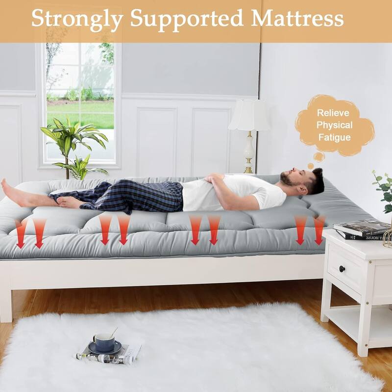 Japanese Futon Floor Mattress, Japanese Style Floor Mattress Sleeping Mattress Pad Tatami Mat