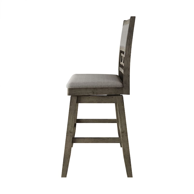 CraftPorch Luxury Swivel Counter Chair with Round Table