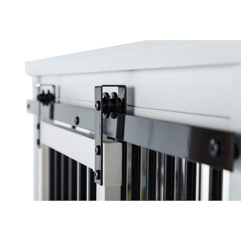 New Age Pet™ ECOFLEX® Homestead Sliding Barn Door Dog Crate