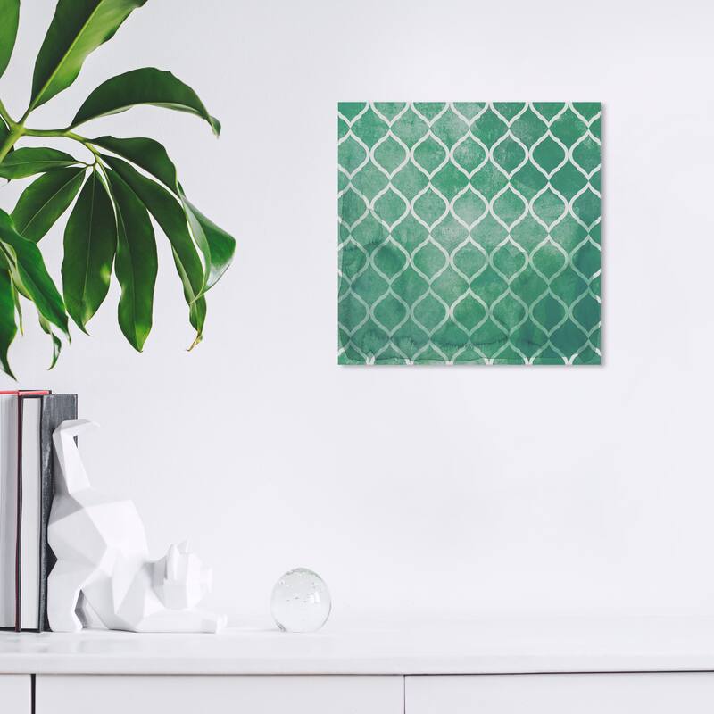 Wynwood Studio Canvas Abstract TINTAS Green and Traditional Wall Art Canvas Print - 12 x 12