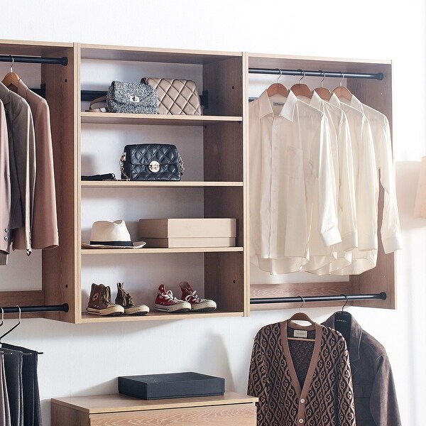 Devi Modular Wall Mounted Closet System - On Sale - Bed Bath