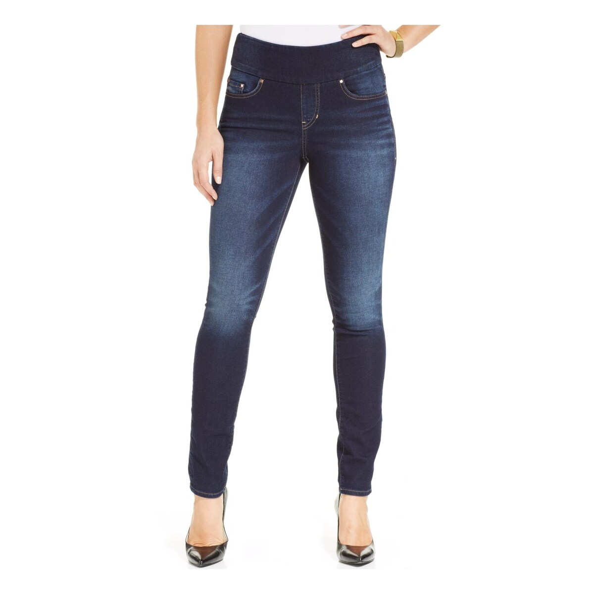 womens knit denim jeans