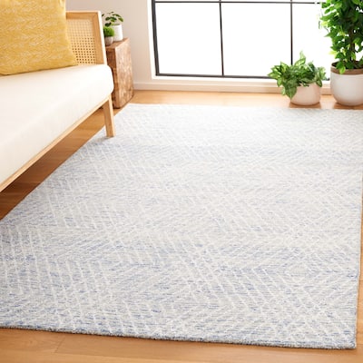 SAFAVIEH Handmade Abstract Odeta Contemporary Wool Rug.
