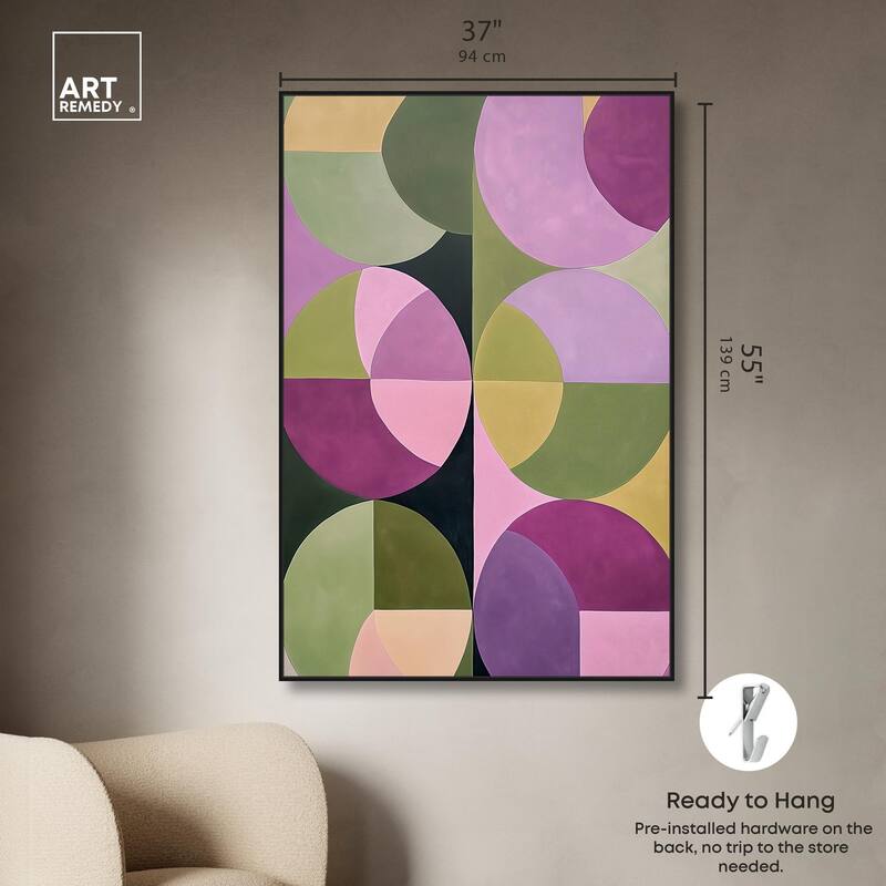 Purpurea II Canvas by Art Remedy