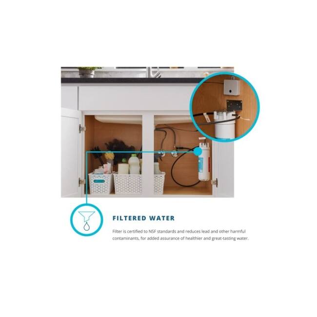 Elkay LKAV7051F Single Hole 2-in-1 Kitchen Faucet with Filtered