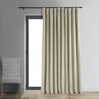Exclusive Fabrics Blackout Velvet Curtain Panel
