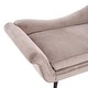 preview thumbnail 60 of 84, Christopher Knight Home - Calvert Upholstered Chaise Lounge