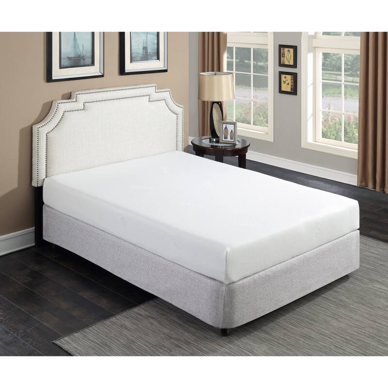 Divine 8 in. Medium Gel Foam with Aloe Vera Bed in a Box Mattress - California King