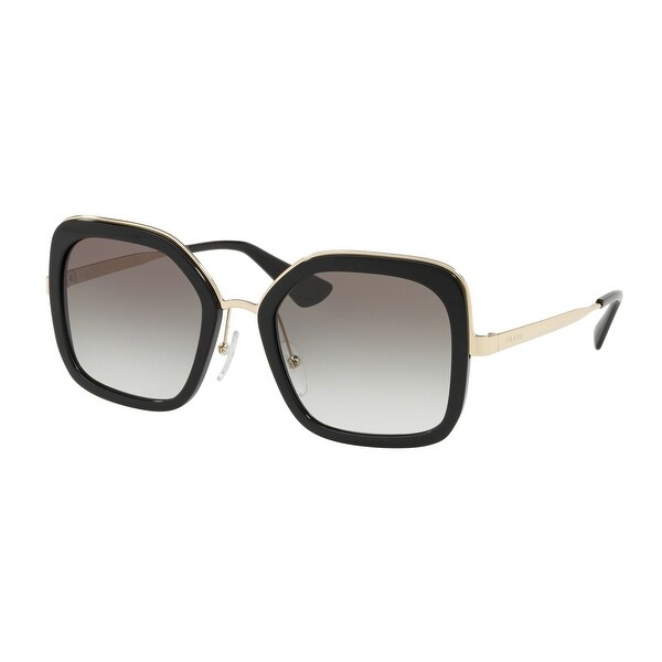 prada black square sunglasses