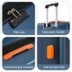 preview thumbnail 6 of 31, Contrast Color 3 Piece Luggage Set Hardside Spinner Suitcase