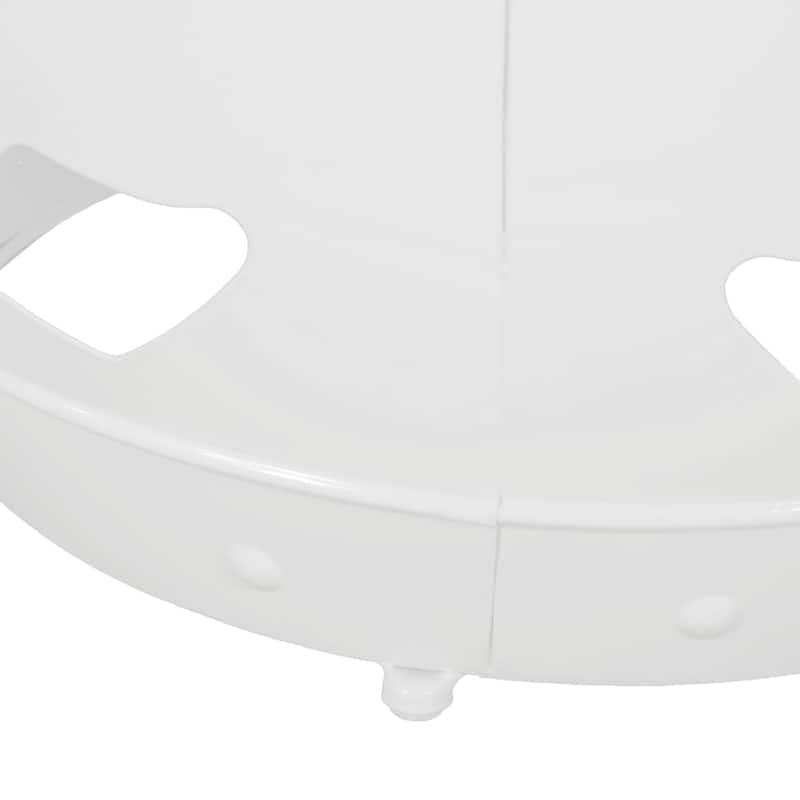 Modern Chic Iron Cut Side Table