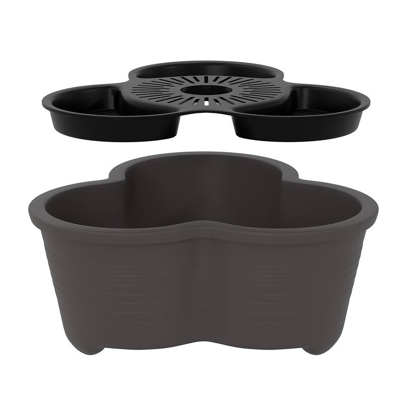 2 Pack Vertical Strawberry Planter, 5 Tier Hanging Vertical Gardening Planter, Stackable Garden Tower Pot for Flowers