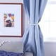 preview thumbnail 2 of 3, 2 Pairs Curtain Tiebacks with Hooks 26" - White