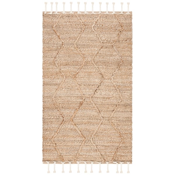 SAFAVIEH Handmade Braided Joellyn Flatweave Cotton Rug On Sale Bed