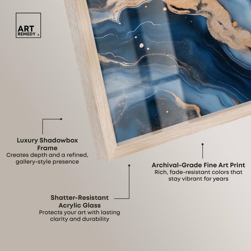 Deep Sea Geode II Shadowbox by Art Remedy