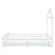 preview thumbnail 7 of 43, Full Size House Shaped Metal Platform Bed with Drawers