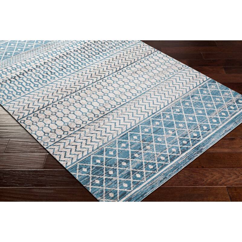 Livabliss Selene Global Boho Machine Washable Area Rug