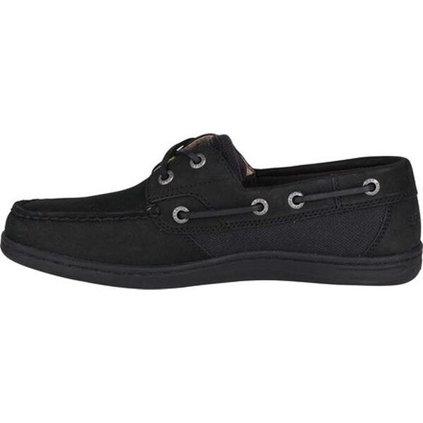 sperry koifish boat shoe black