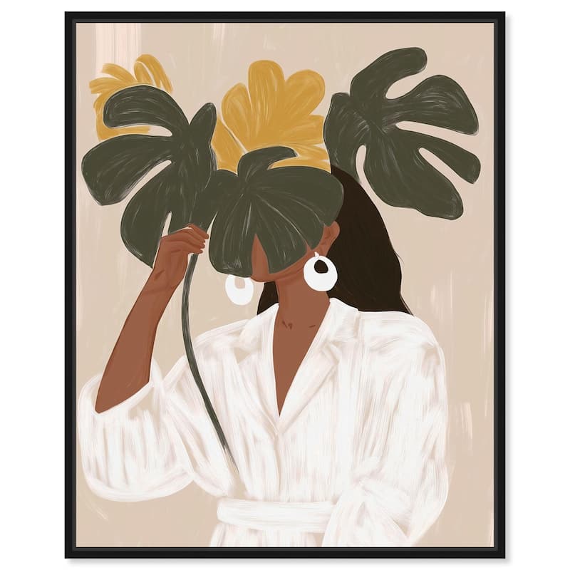 Leiva II Canvas by Art Remedy - Black - 16" x 20"